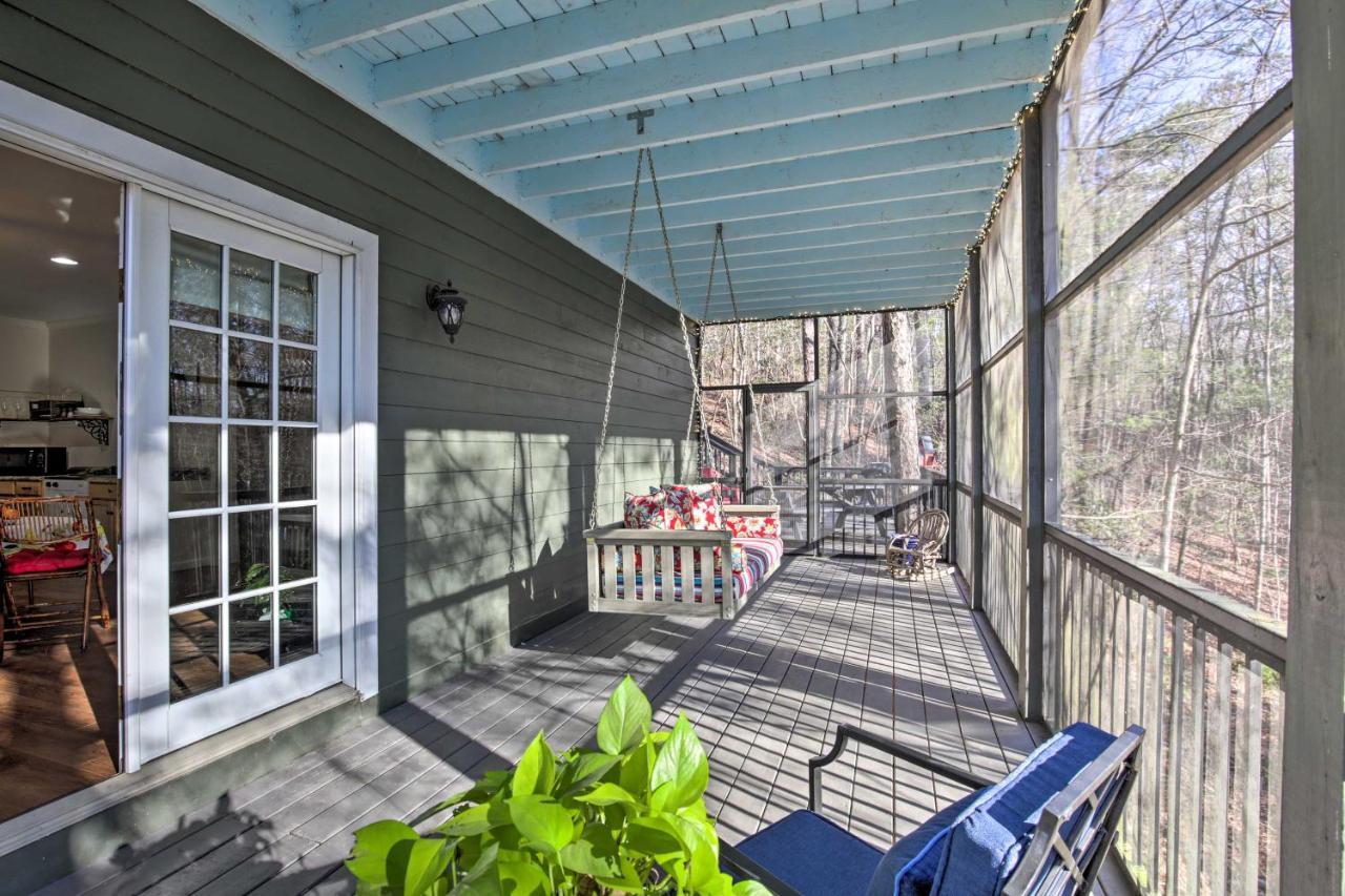 Cozy And Quiet Studio With Porch, Near Scenic Railway! Blue Ridge Eksteriør bilde